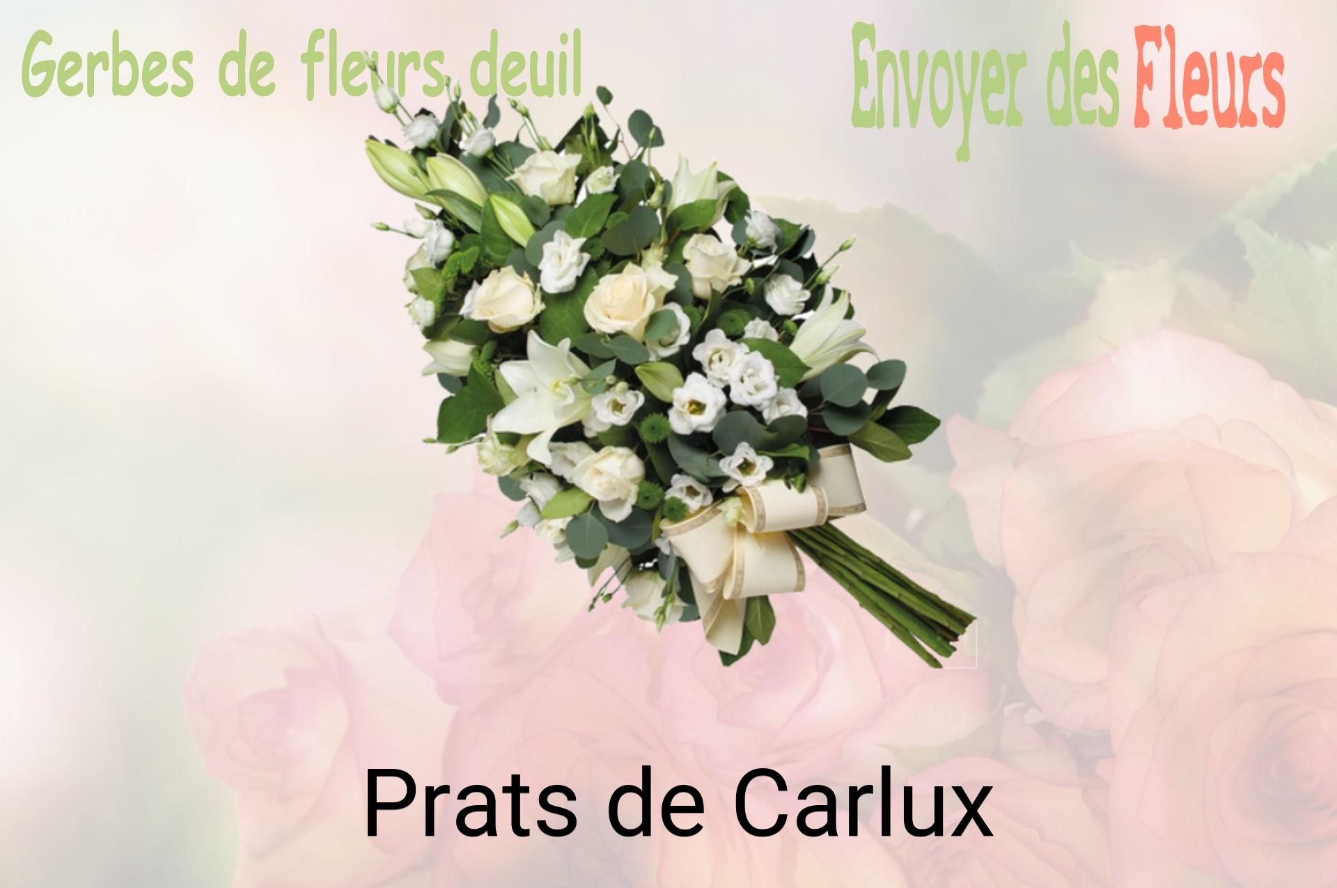 Gerbe de fleurs de deuil livrée à Prats-de-Carlux